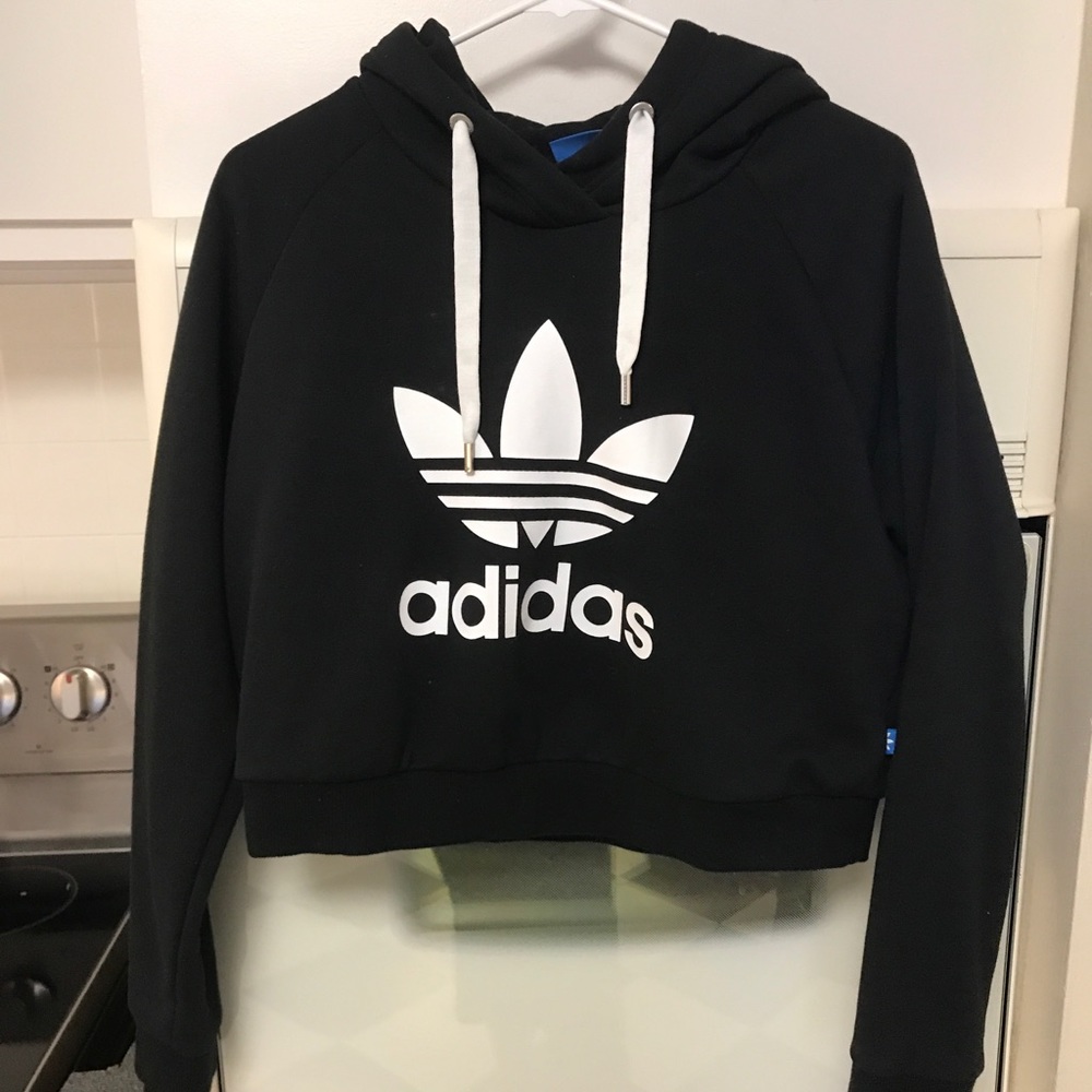 Adidas cropped hoodie